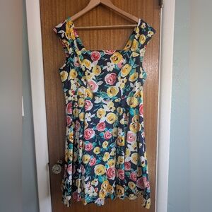 Floral Sleeveless Dress